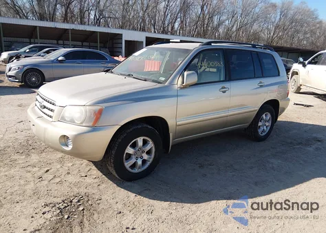 2001 Toyota Highlander z USA, uszkodzony, nr VIN JTEHD21A010009160